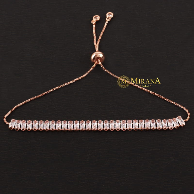 Bonnie Designer Sleek Hanging Charm Bracelet