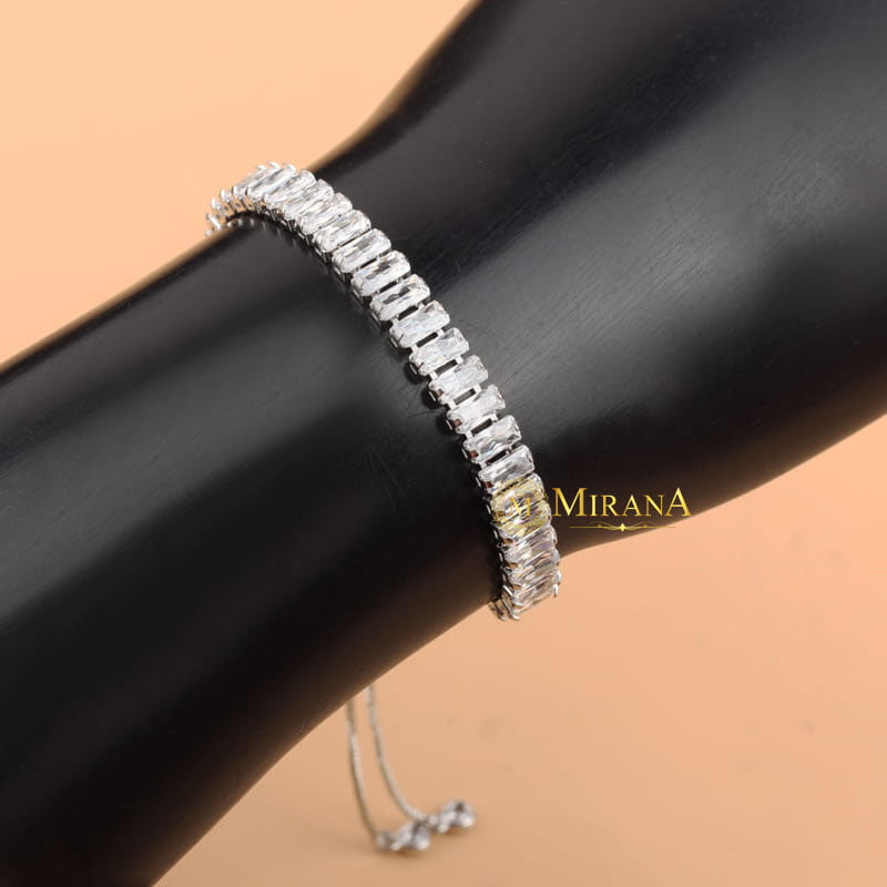 Bonnie Designer Sleek Hanging Charm Bracelet