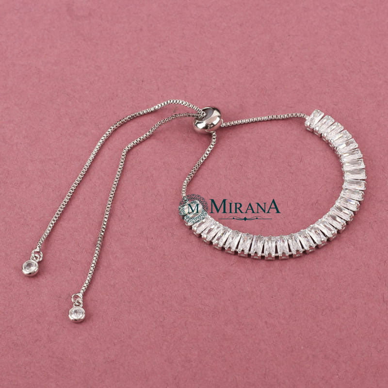 Bonnie Designer Sleek Hanging Charm Bracelet