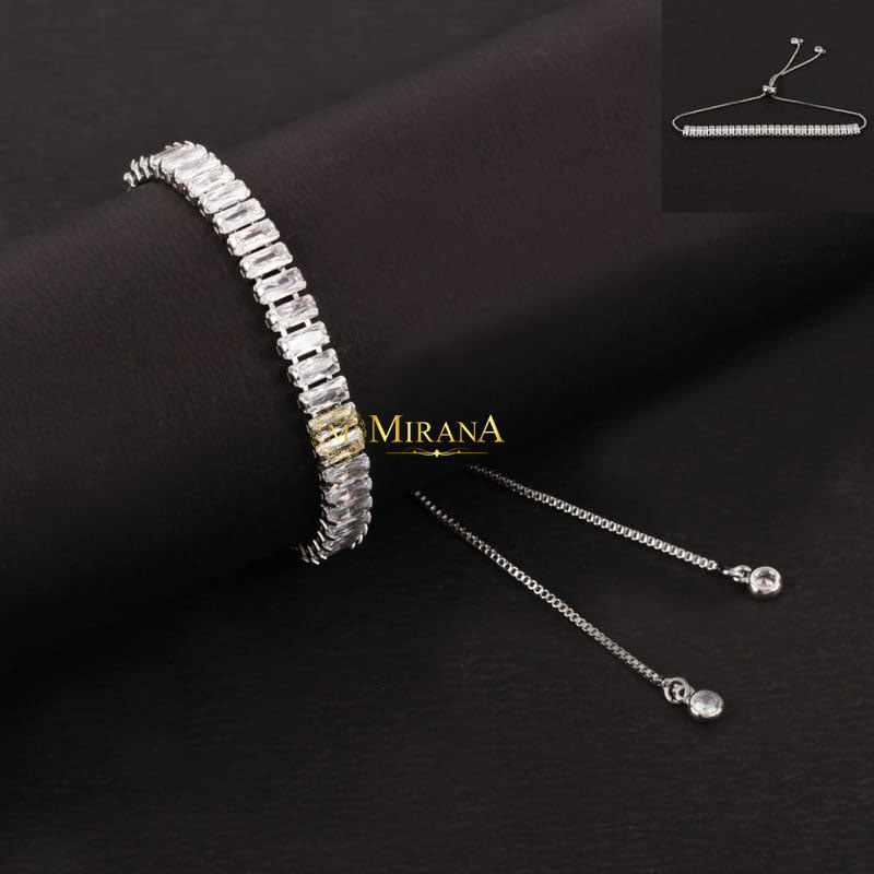 Bonnie Designer Sleek Hanging Charm Bracelet