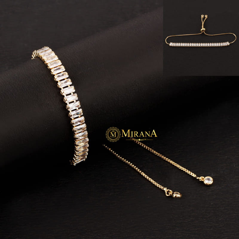 Bonnie Designer Sleek Hanging Charm Bracelet