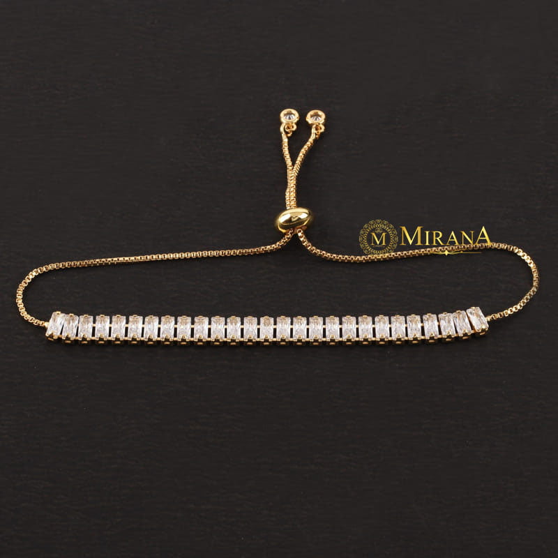 Bonnie Designer Sleek Hanging Charm Bracelet