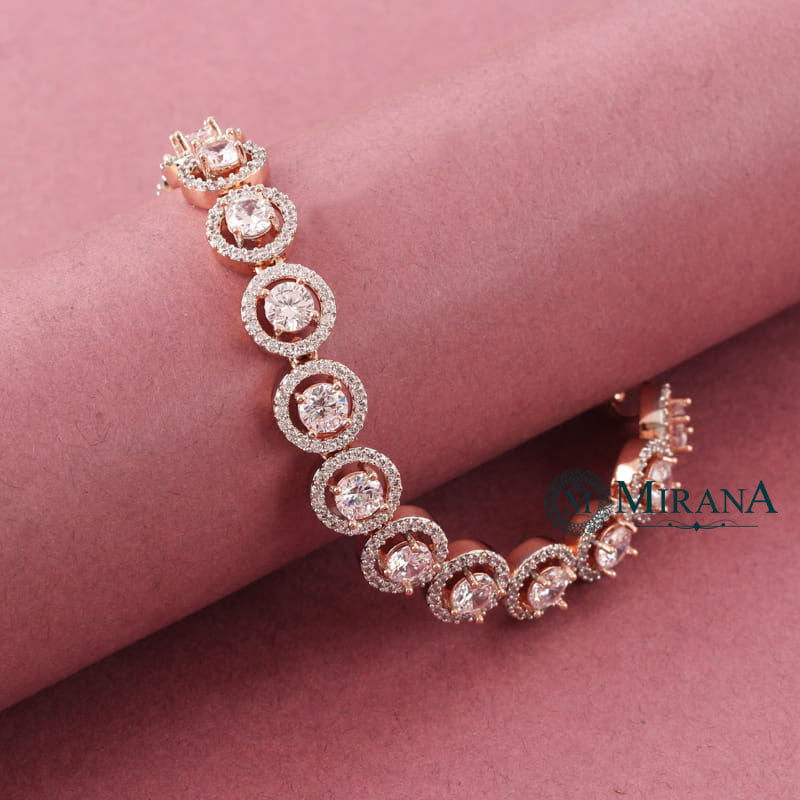 Amey Solitaire Designer Bracelet