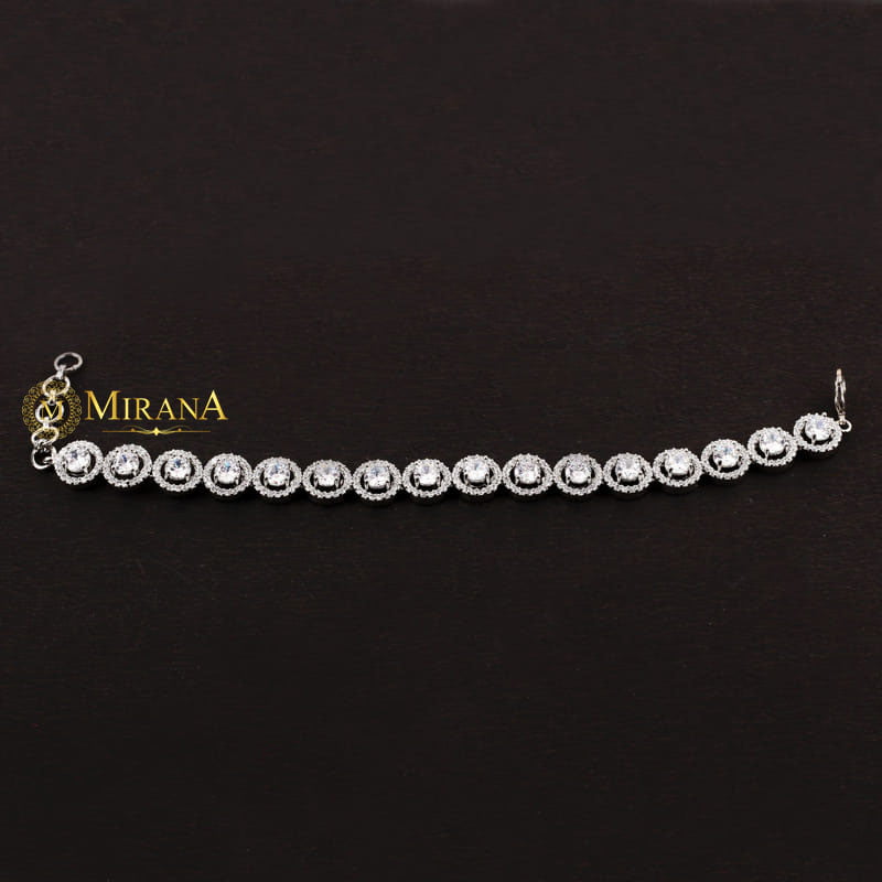 Amey Solitaire Designer Bracelet