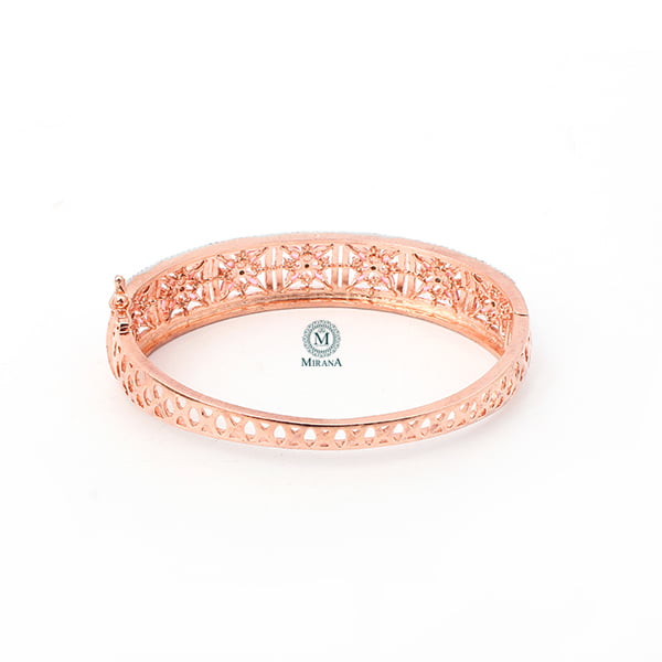 Doris Pink CZ Designer Bracelet