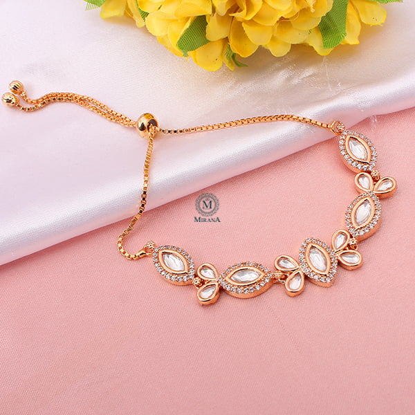 Tashi Polki Charm Designer Bracelet