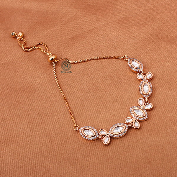 Tashi Polki Charm Designer Bracelet