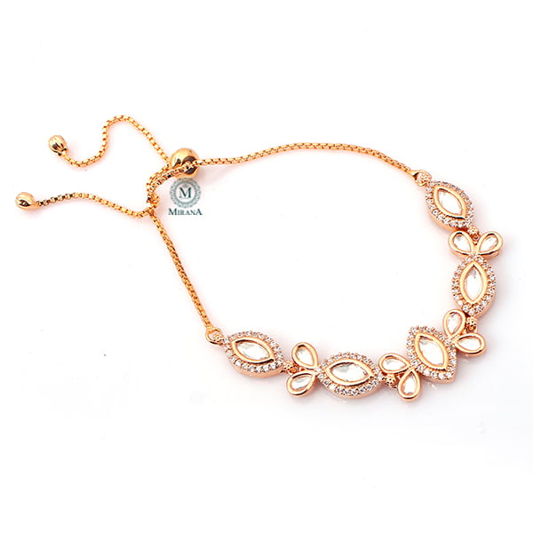 Tashi Polki Charm Designer Bracelet