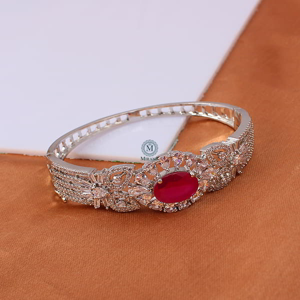 Laisha Ruby CZ Designer Bracelet