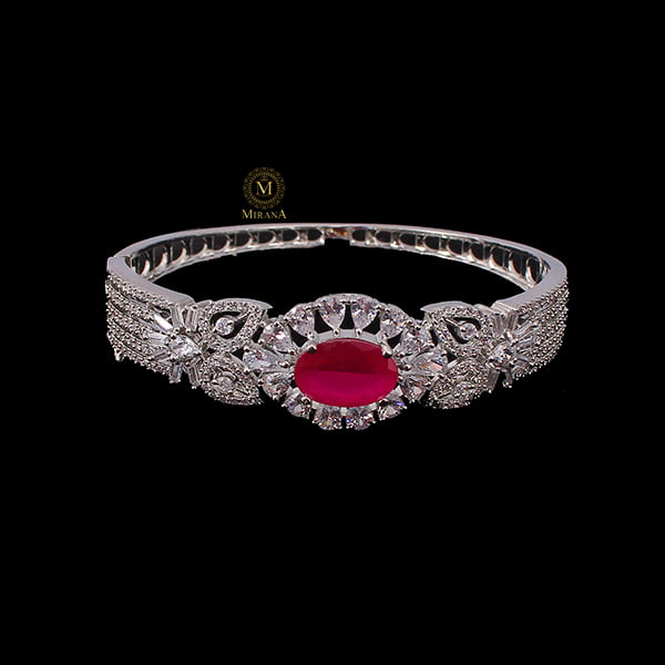 Laisha Ruby CZ Designer Bracelet