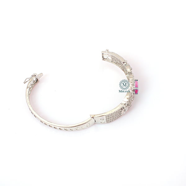 Laisha Ruby CZ Designer Bracelet