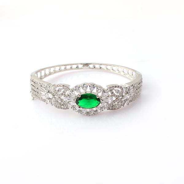 Laisha Emerald Green CZ Designer Bracelet