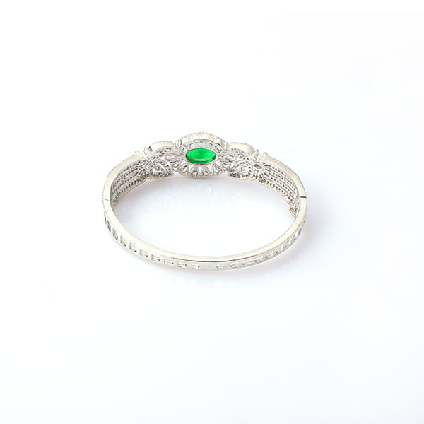 Laisha Emerald Green CZ Designer Bracelet