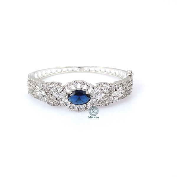 Laisha Sapphire Blue CZ Designer Bracelet