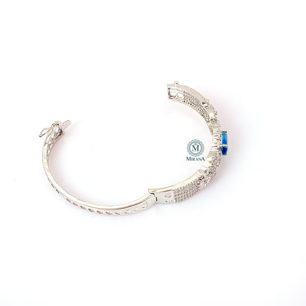 Laisha Sapphire Blue CZ Designer Bracelet