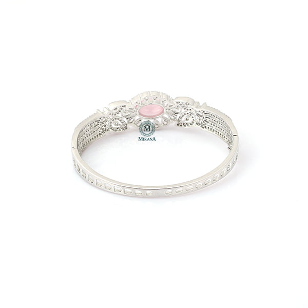 Laisha Pastel Pink CZ Designer Bracelet