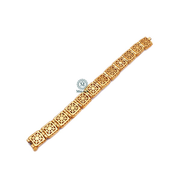 Trishana Ruby Polki Designer Bracelet