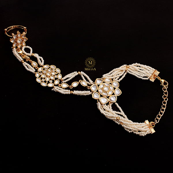 Vatsala Polki Designer Bracelet