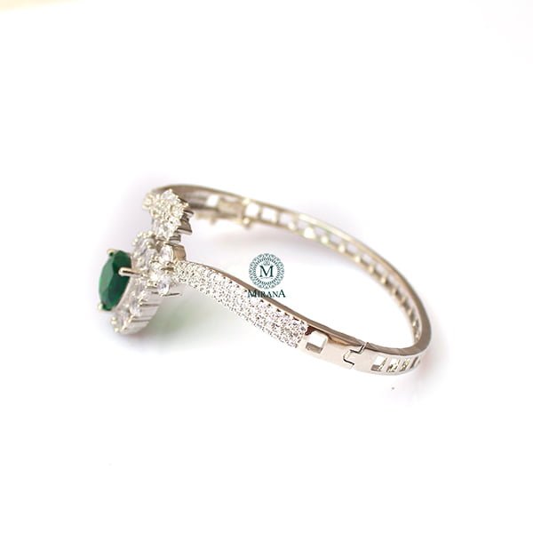 Bella Emerald Green Designer Bracelet