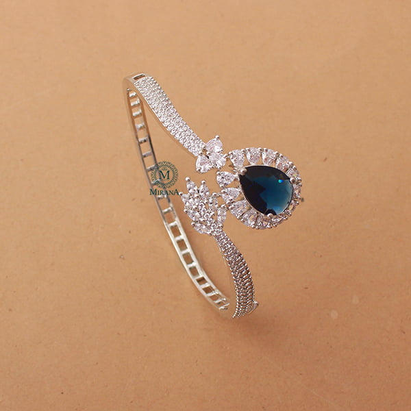 Bella Blue CZ Designer Bracelet