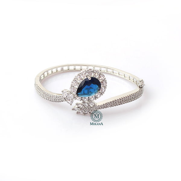 Bella Blue CZ Designer Bracelet