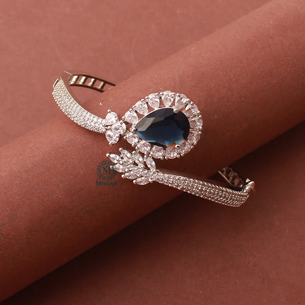 Bella Blue CZ Designer Bracelet