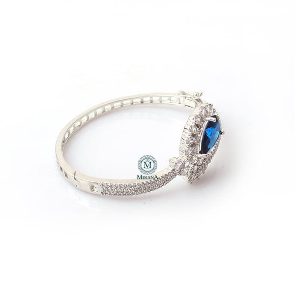 Bella Blue CZ Designer Bracelet