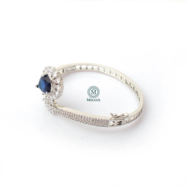 Bella Blue CZ Designer Bracelet