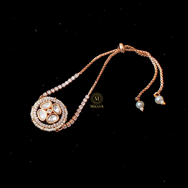 Ivaan Polki Rakhi Designer Bracelet