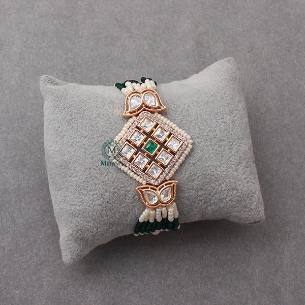 Sparsh Polki Rakhi Designer Bracelet