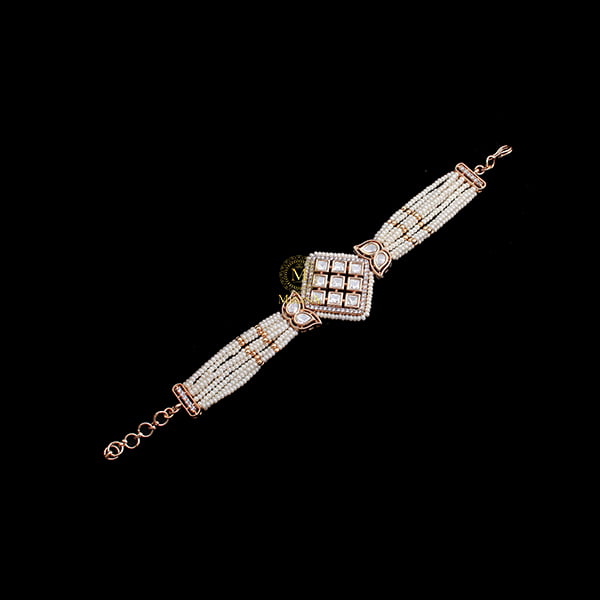 Sparsh Polki Rakhi Designer Bracelet