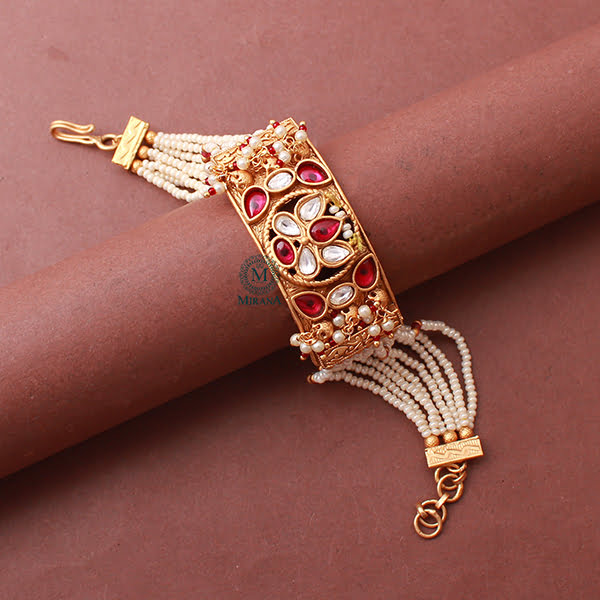 Palki Ruby Antique Designer Bracelet