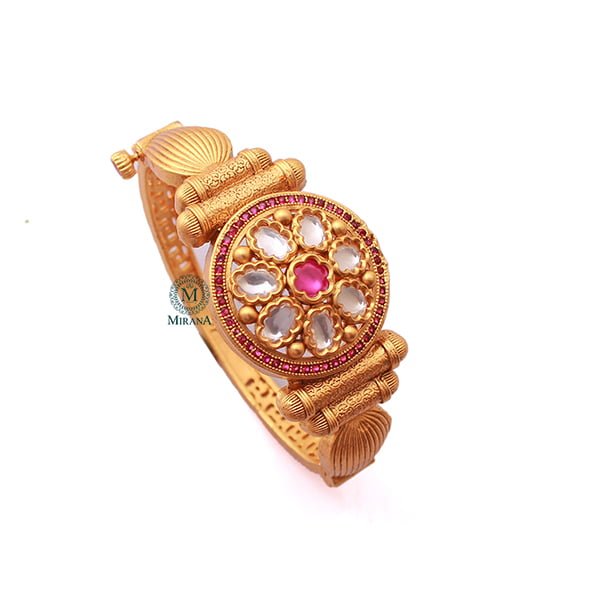 Jivika Ruby Antique Designer Bracelet