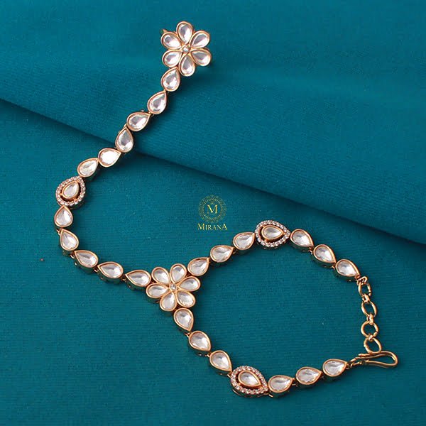 Anika Kundan Designer Bracelet