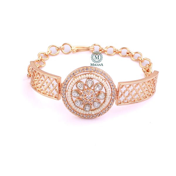 Anisha Polki Designer Bracelet