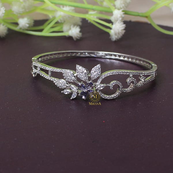 Sophia Lavender CZ Designer Bracelet