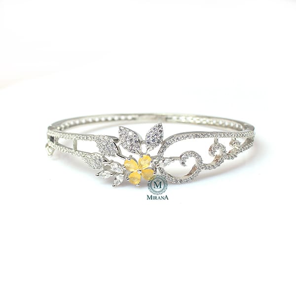 Sophia Yellow CZ Designer Bracelet