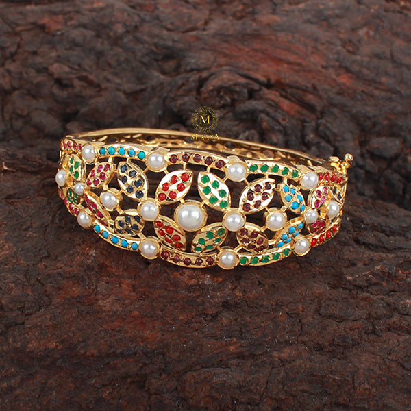Ananya Multi Colour Jadau Designer Bracelet