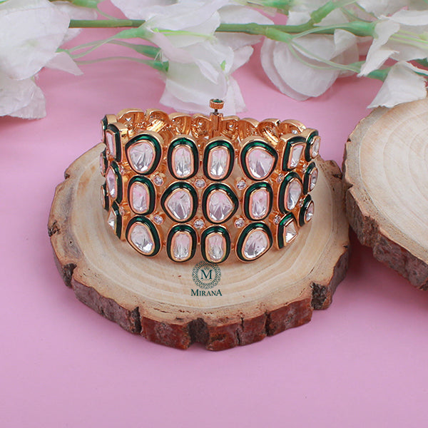 Akira Polki Designer Bracelet