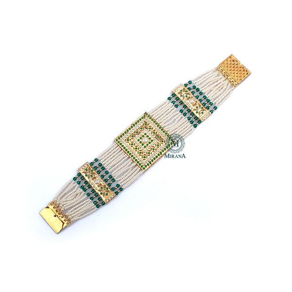 Mithila Jadau Designer Bracelet