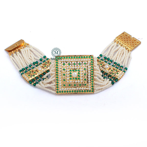 Mithila Jadau Designer Bracelet