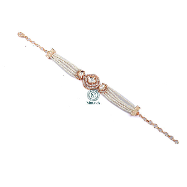 Eklavya Polki Rakhi Designer Bracelet