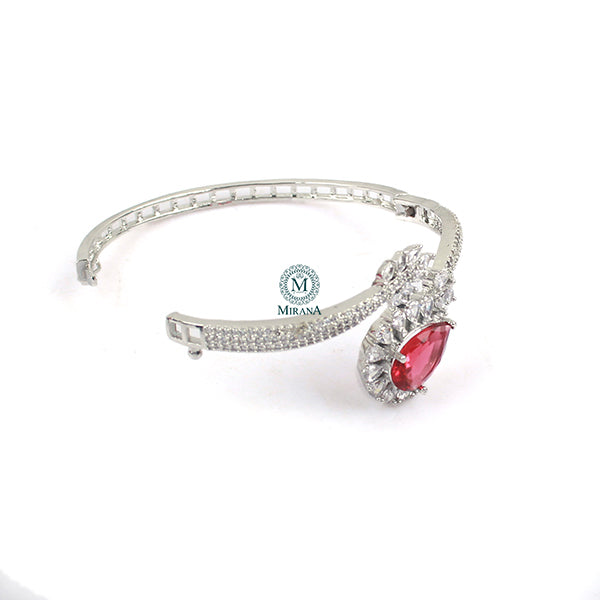 Bella Ruby CZ Designer Bracelet