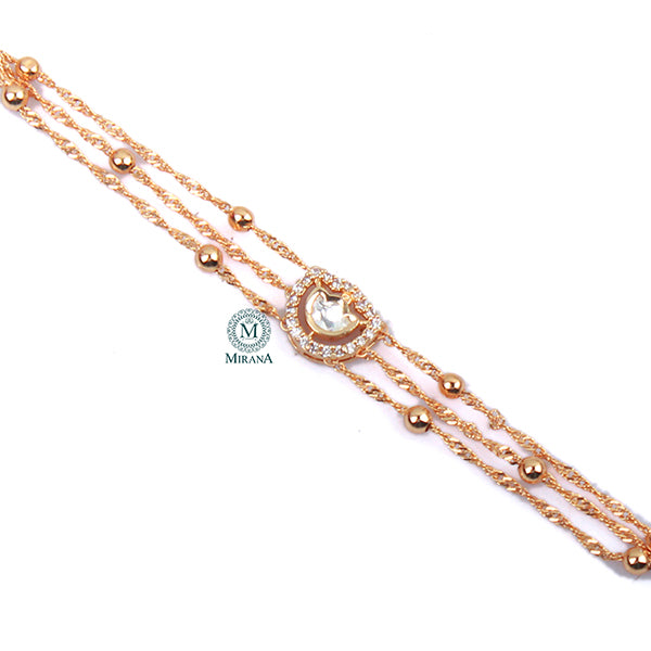 Ruchir Polki Rakhi Designer Bracelet