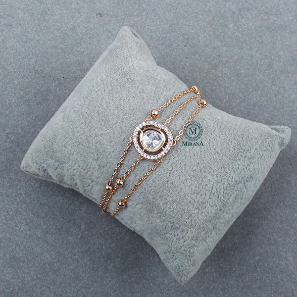 Anish Polki Rakhi Designer Bracelet