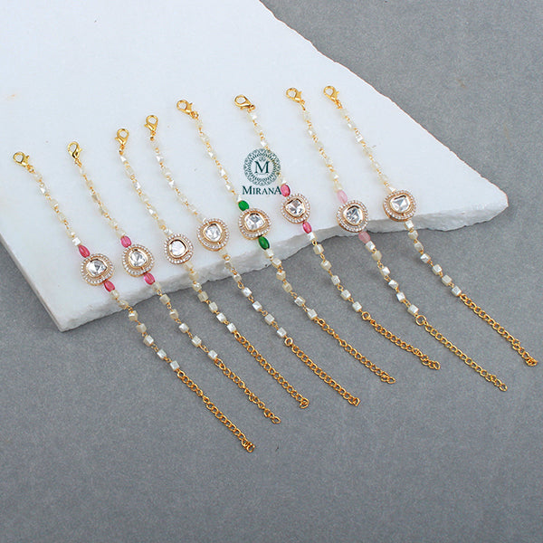 Ram Polki Designer Rakhi