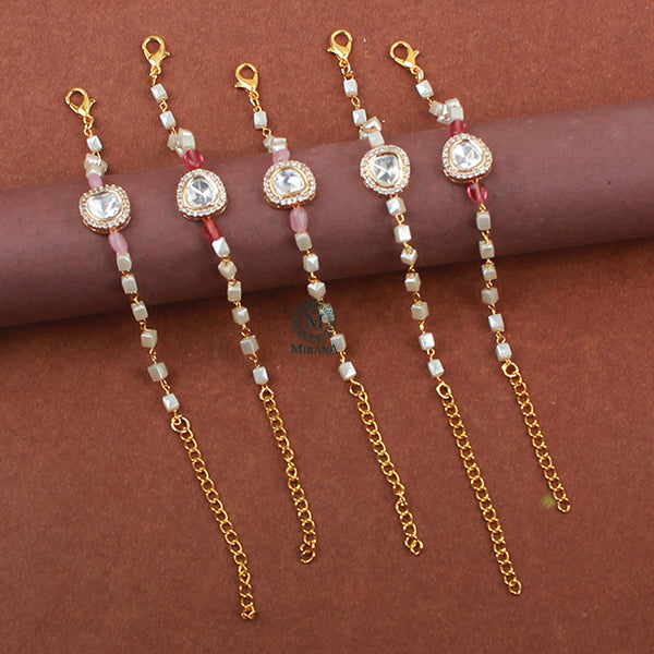 Aadi Polki Designer Rakhi