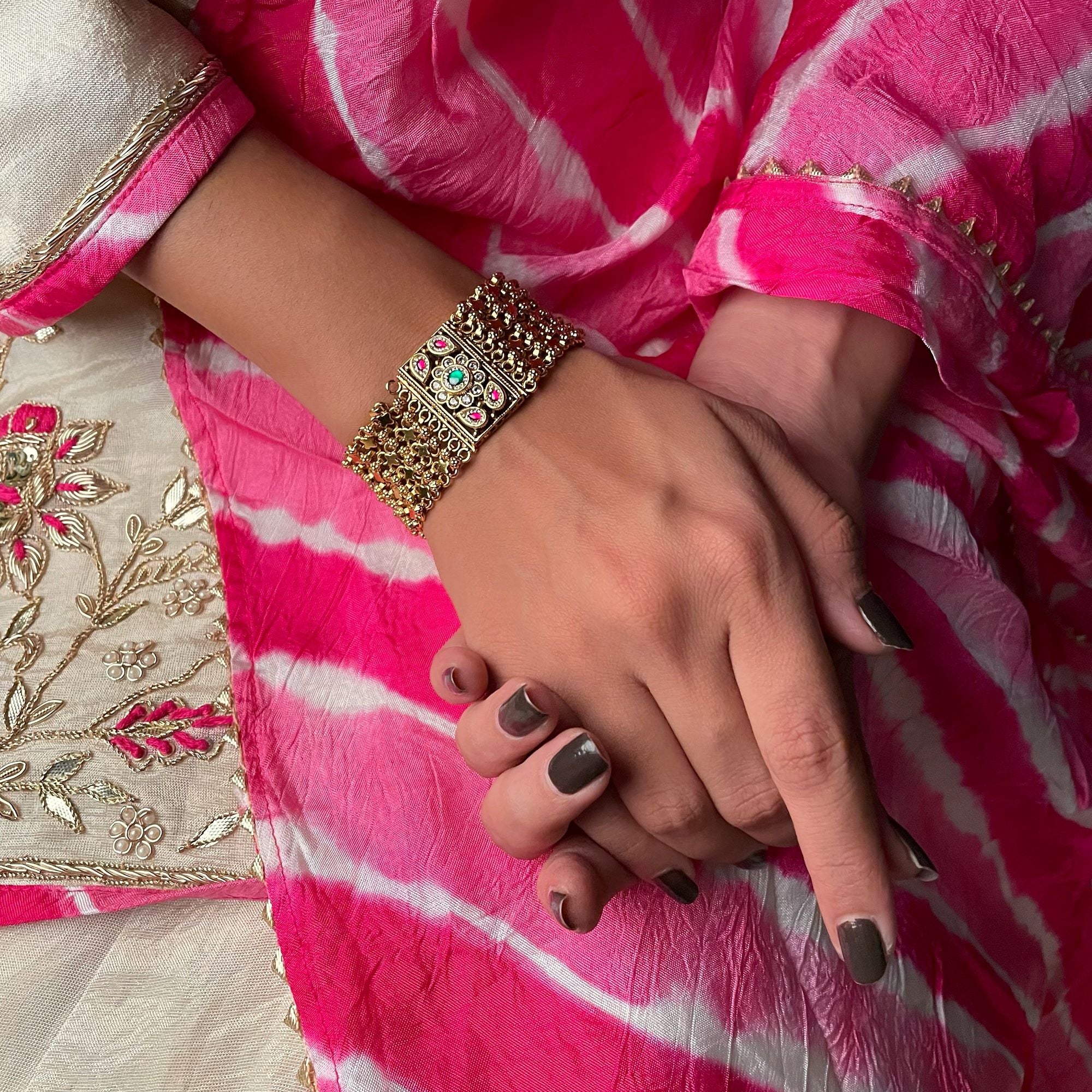 Saanjh Antique Designer Bracelet
