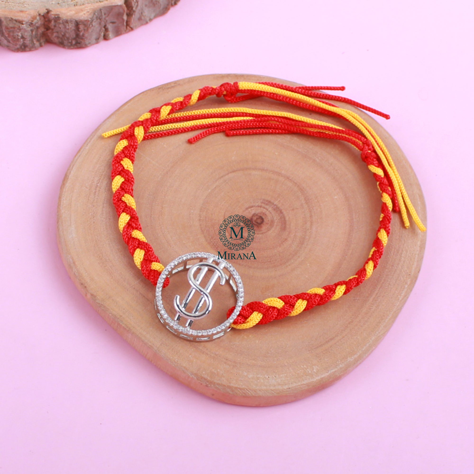 Agastya CZ Designer Rakhi