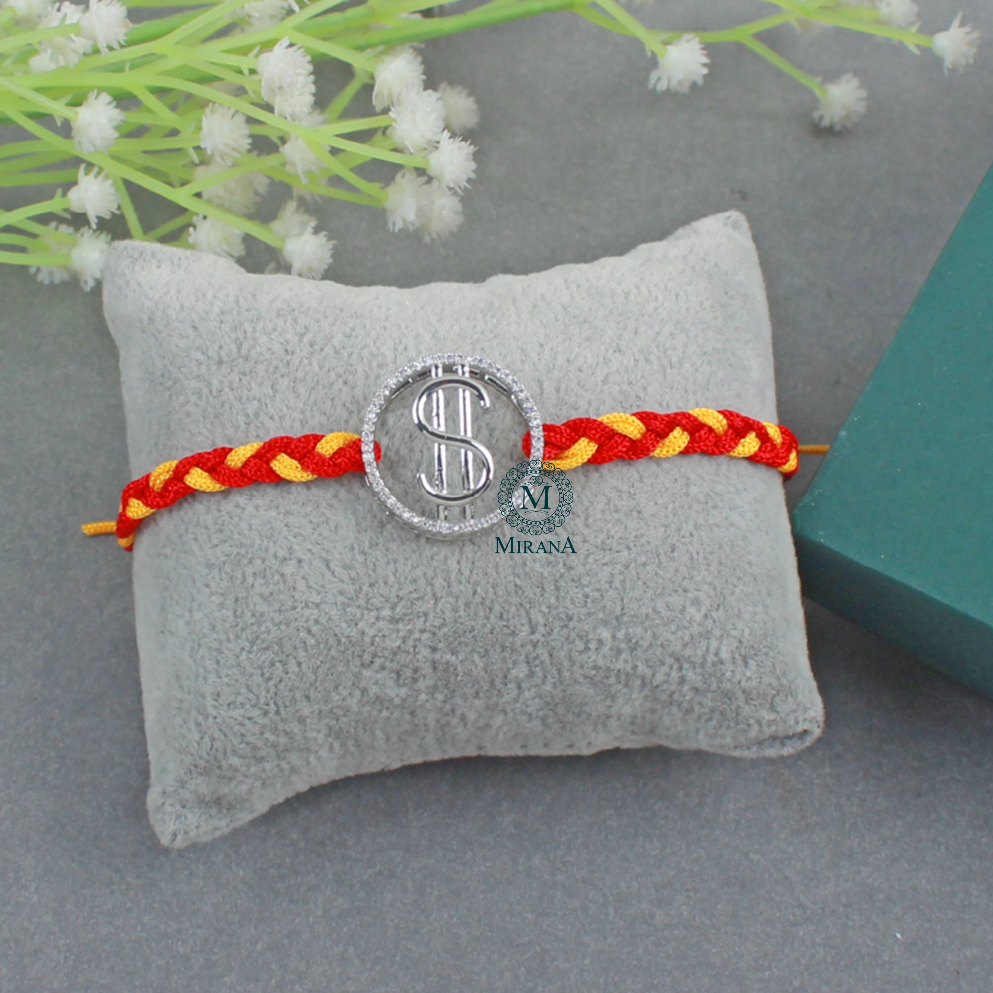 Agastya CZ Designer Rakhi